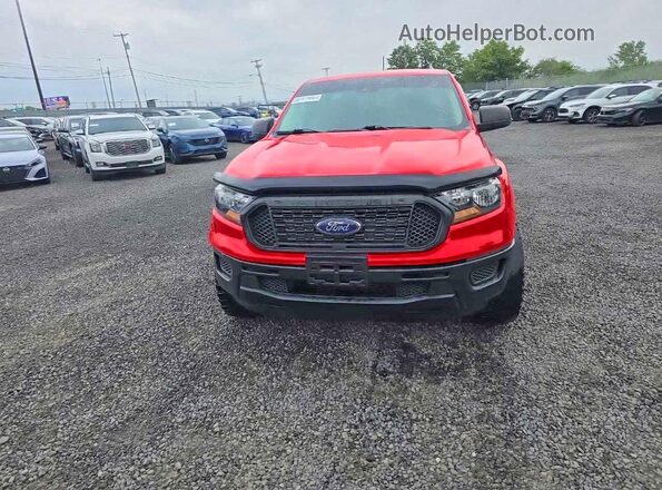 1FTER1EH7LLA78990 2020 FORD RANGER Красный Вид спереди
