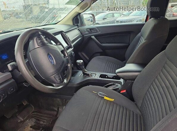 1FTER1EH7LLA78990 2020 FORD RANGER Красный Вид салона спереди