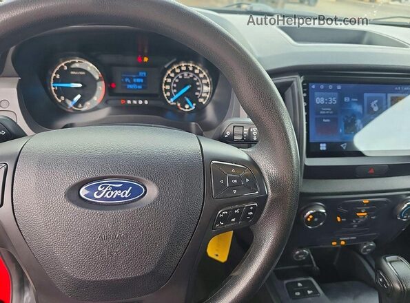 1FTER1EH7LLA78990 2020 FORD RANGER Красный Вид задних сидений