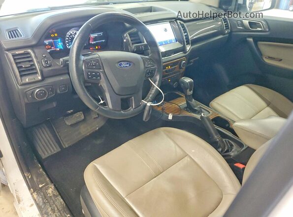 1FTER1EH9LLA18712 2020 FORD RANGER White წინა პანელის ხედი