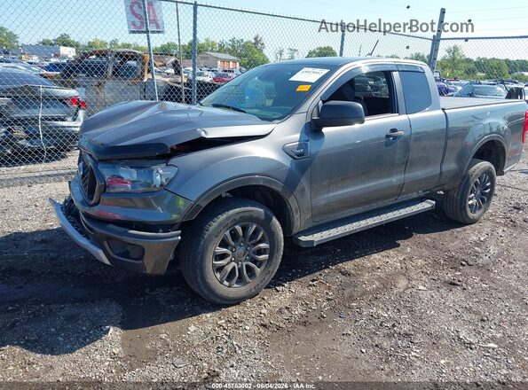 1FTER1EHXLLA23949 2020 FORD RANGER Gray Передня ліва чверть