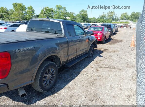 1FTER1EHXLLA23949 2020 FORD RANGER Gray Вид задньої частини салону