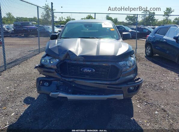 1FTER1EHXLLA23949 2020 FORD RANGER Gray Вид щитка приладів
