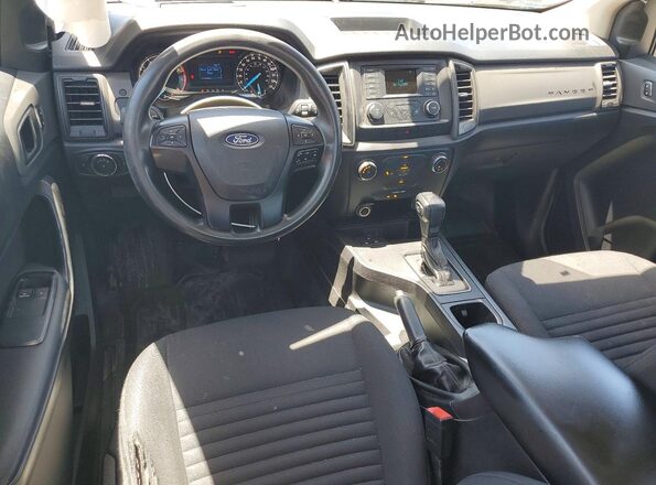 1FTER1EHXMLD55715 2021 FORD RANGER Белый Вид панели приборов