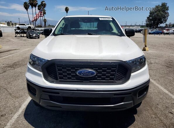 1FTER1EHXMLD55715 2021 FORD RANGER Белый Вид спереди