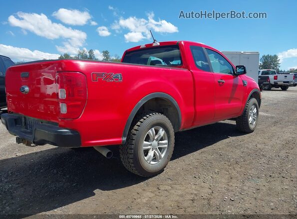 1FTER1FH3MLD53187 2021 FORD RANGER Red Tył prawy