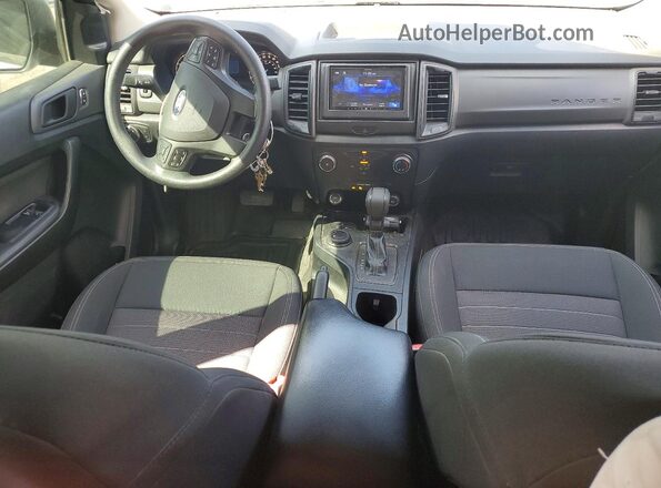 1FTER1FH5LLA12968 2020 FORD RANGER Silver Առջևի վահանակի տեսք