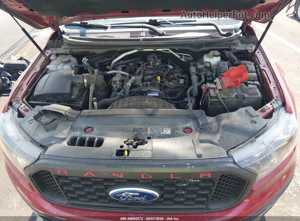 1FTER1FH6MLD18613 2021 FORD RANGER Red Հետևի տեսք