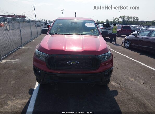 1FTER1FH6MLD18613 2021 FORD RANGER Red Սարքավորումների վահանակի տեսք
