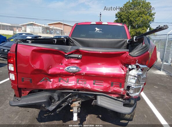 1FTER1FH6MLD18613 2021 FORD RANGER Red 