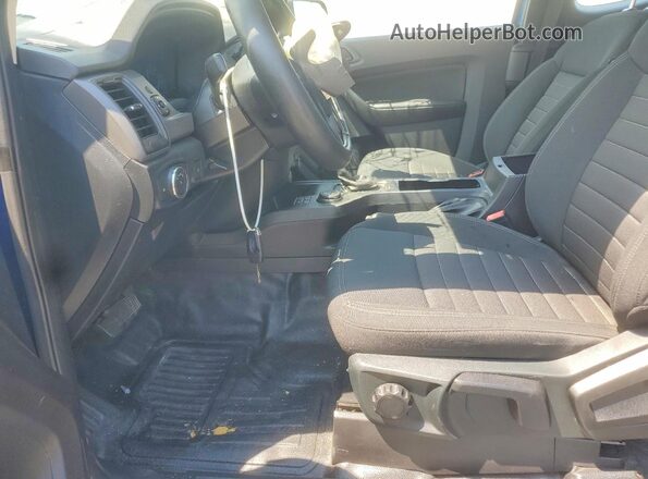 1FTER1FH8LLA48976 2020 FORD RANGER Blue Вид салону спереду