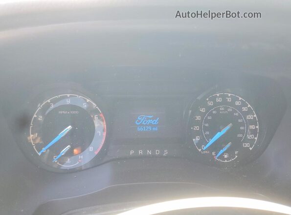 1FTER1FH8LLA48976 2020 FORD RANGER Blue Вид щитка приладів
