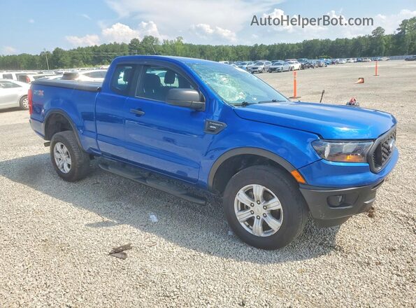 1FTER1FH8LLA48976 2020 FORD RANGER Blue Передня права чверть