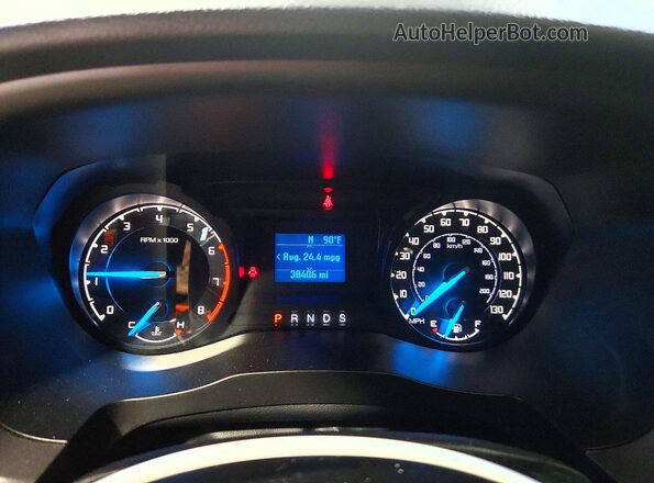 1FTER1FH9NLD47766 2022 FORD RANGER White ხელსაწყოთა პანელის ხედი