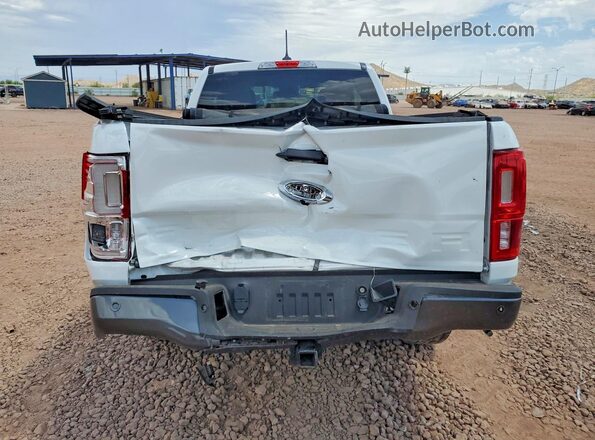 1FTER1FHXLLA82756 2020 FORD RANGER White Вид ззаду