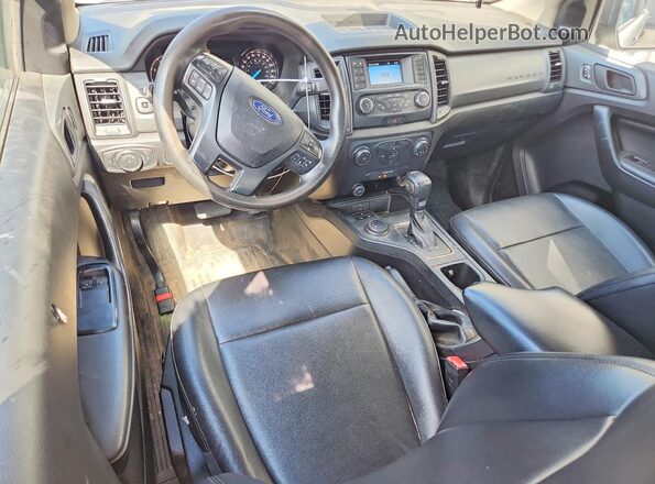 1FTER1FHXMLD18923 2021 FORD RANGER White Առջևի վահանակի տեսք