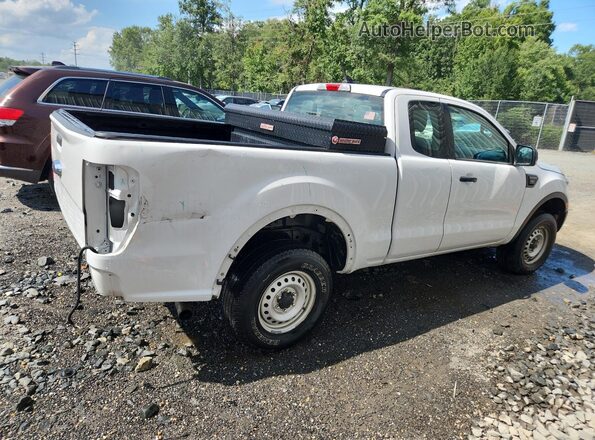 1FTER1FHXMLD18923 2021 FORD RANGER White VIN կոդի պիտակի տեսք