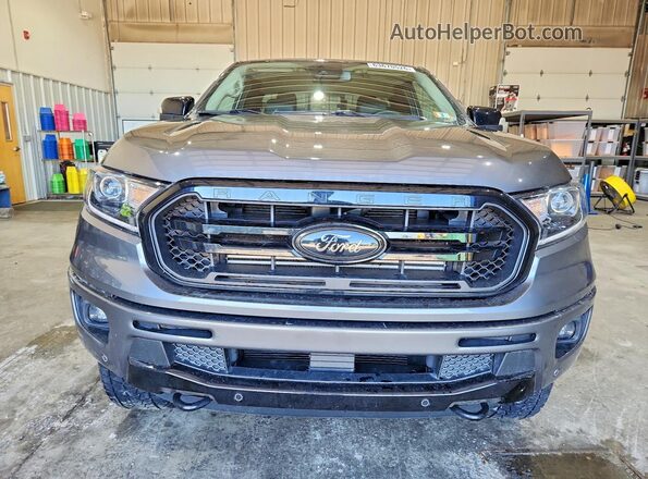 1FTER1FHXNLD34489 2022 FORD RANGER Gray Вид спереду