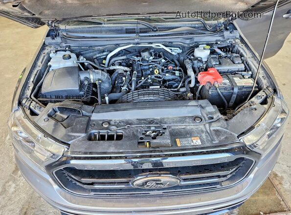 1FTER1FHXNLD34489 2022 FORD RANGER Gray Вид задньої частини салону