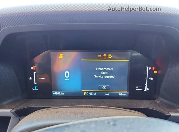 1FTER4BH0RLE60566 2024 FORD RANGER Gray Instrument cluster view