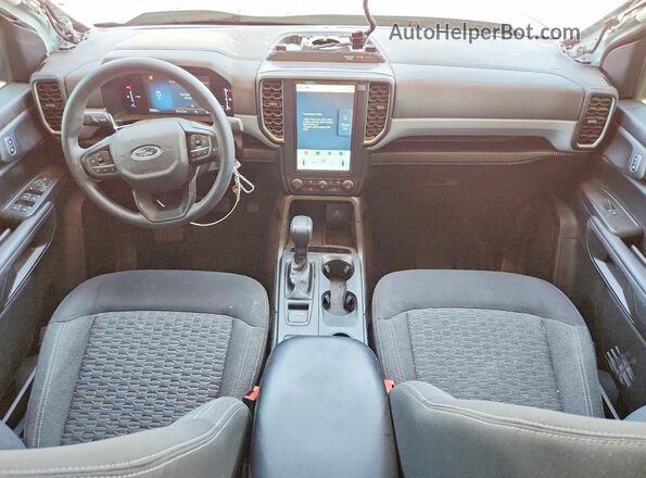 1FTER4BH0RLE60566 2024 FORD RANGER Gray Dashboard view