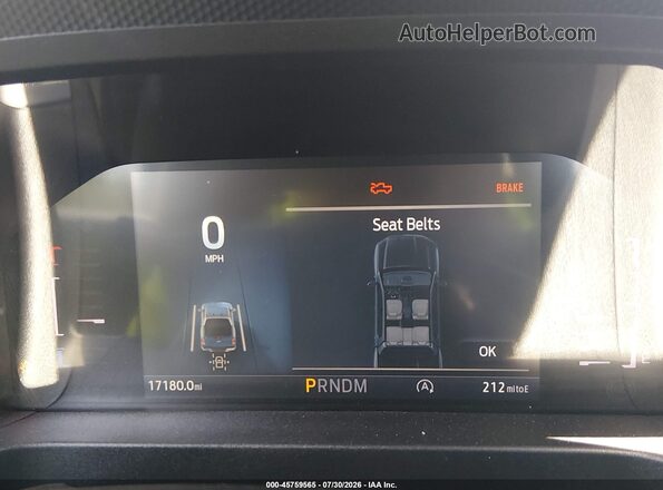 1FTER4BH8RLE49394 2024 FORD RANGER White Widok tylnych siedzeń