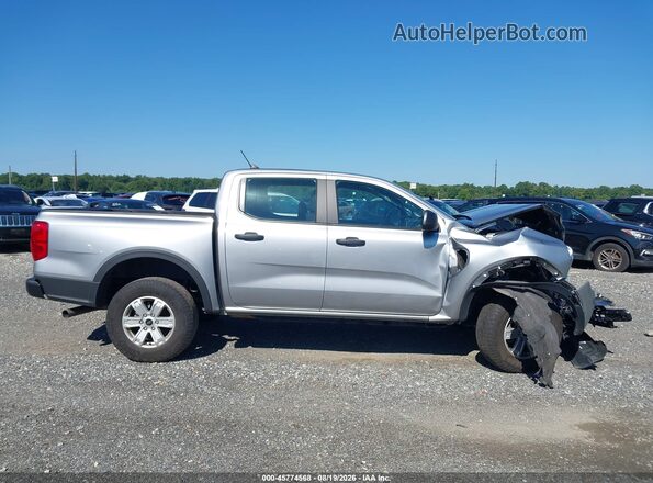 1FTER4BHXRLE59554 2024 FORD RANGER Silver Rear interior view