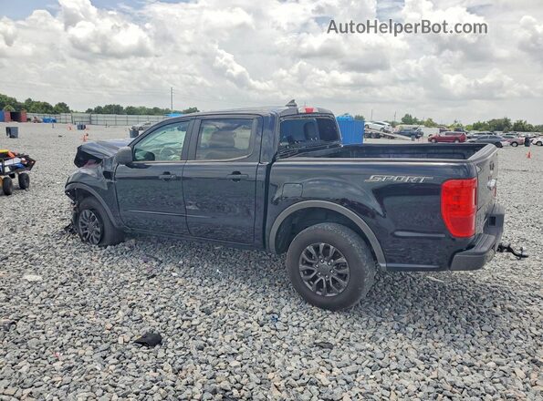 1FTER4EH0KLB00831 2019 FORD RANGER Black Задня ліва чверть
