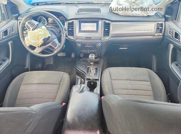 1FTER4EH0KLB00831 2019 FORD RANGER Black Вид панелі приладів