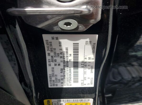 1FTER4EH0KLB00831 2019 FORD RANGER Black Вид наклейки з VIN-кодом