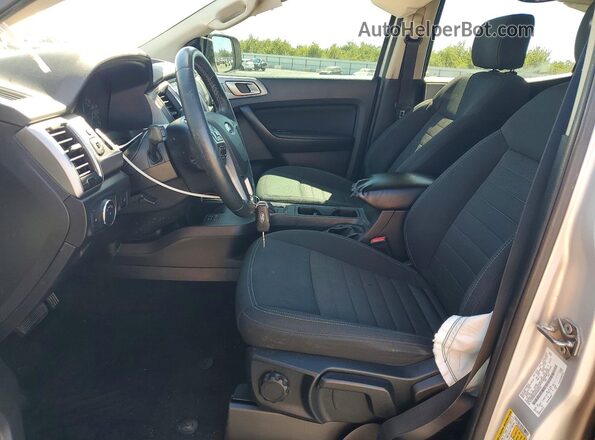 1FTER4EH0KLB02384 2019 FORD RANGER Silver Widok wnętrza z przodu