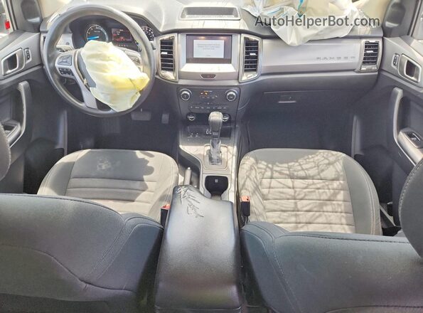 1FTER4EH0LLA56122 2020 FORD RANGER Черный Вид панели приборов