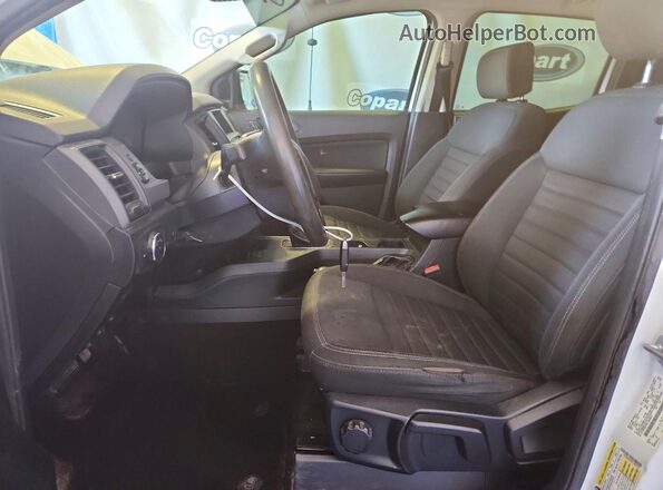 1FTER4EH0LLA65631 2020 FORD RANGER White Widok wnętrza z przodu