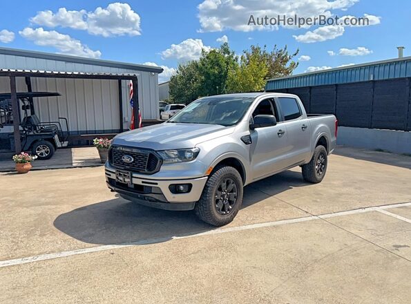 1FTER4EH1LLA07947 2020 FORD RANGER Silver Задня ліва чверть