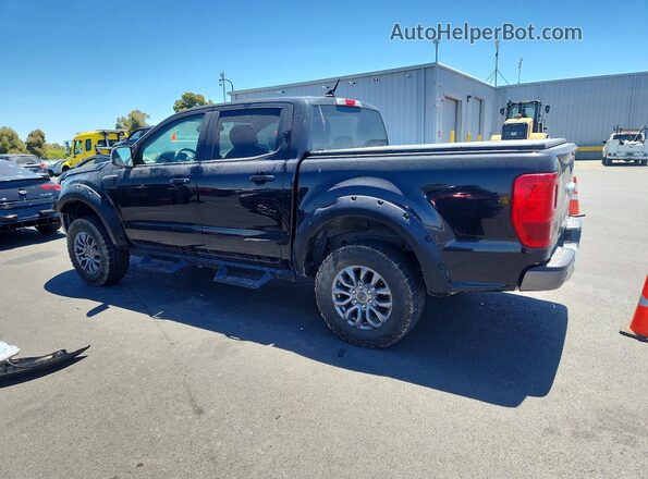 1FTER4EH1LLA46148 2020 FORD RANGER Black Задня ліва чверть