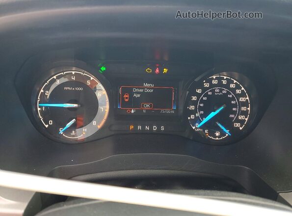 1FTER4EH2KLA47842 2019 FORD RANGER White Widok zestawu wskaźników