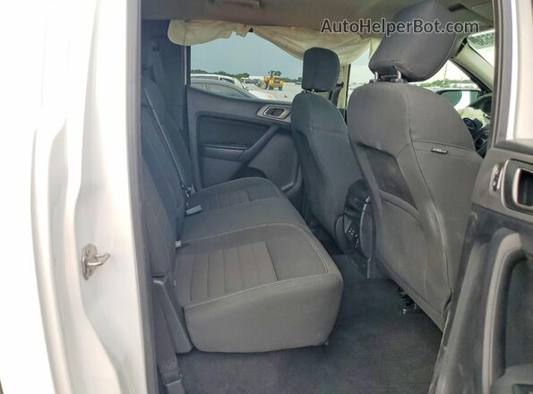 1FTER4EH2KLA47842 2019 FORD RANGER White Widok tylnych siedzeń