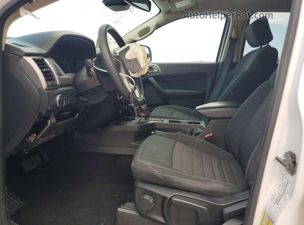 1FTER4EH2KLA47842 2019 FORD RANGER White Widok wnętrza z przodu