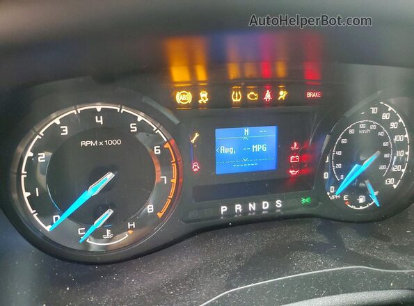 1FTER4EH2LLA76503 2020 FORD RANGER Белый Вид щитка приборов