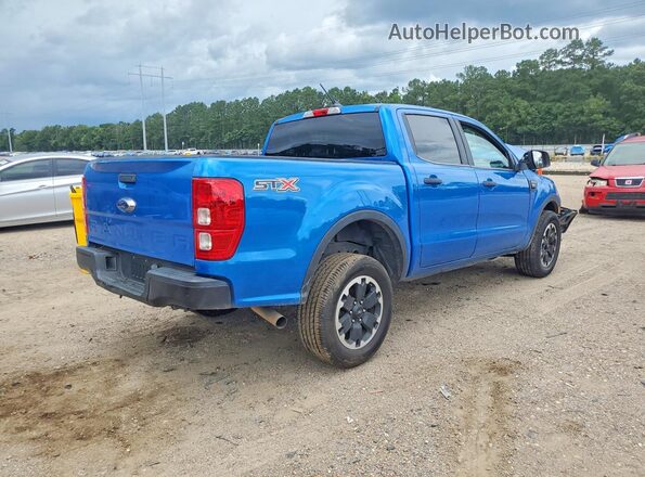 1FTER4EH2MLD88225 2021 FORD RANGER Blue Задня права чверть