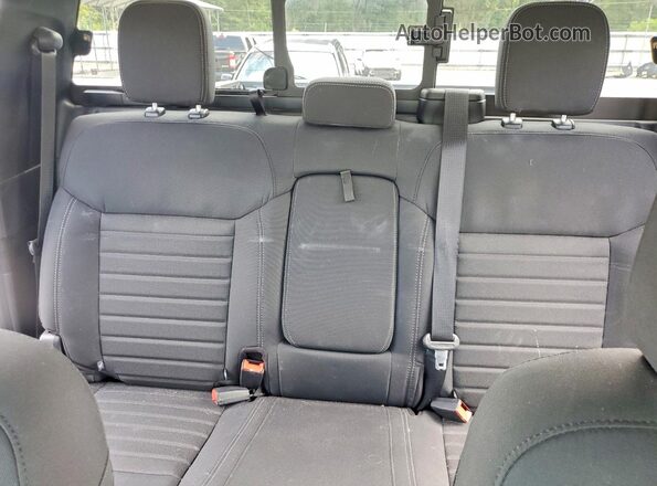 1FTER4EH2PLE16206 2023 FORD RANGER Gray Vista de los asientos traseros