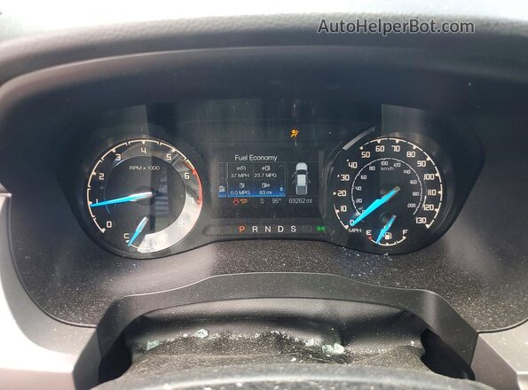 1FTER4EH2PLE16206 2023 FORD RANGER Gray Vista del cuadro de instrumentos