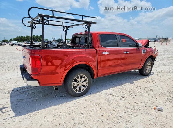 1FTER4EH3KLB24654 2019 FORD RANGER Red Задня права чверть