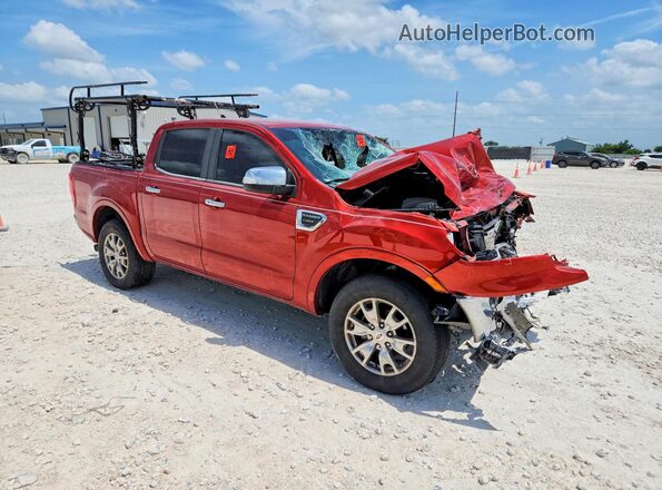 1FTER4EH3KLB24654 2019 FORD RANGER Red Передня права чверть