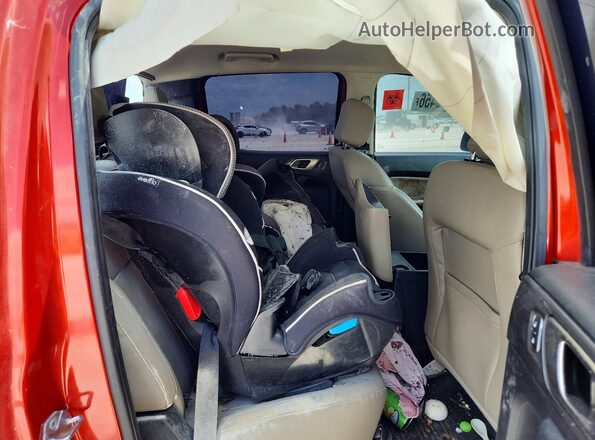 1FTER4EH3KLB24654 2019 FORD RANGER Red Вид задніх сидінь