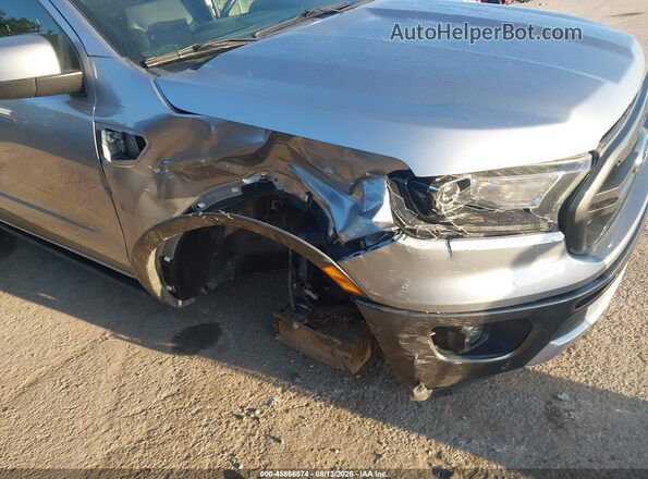 1FTER4EH3MLD28020 2021 FORD RANGER Silver Widok z przodu