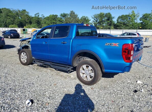 1FTER4EH4MLD88047 2021 FORD RANGER Blue Tył lewy