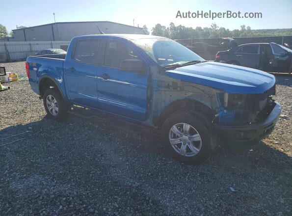 1FTER4EH4MLD88047 2021 FORD RANGER Blue Przód prawy
