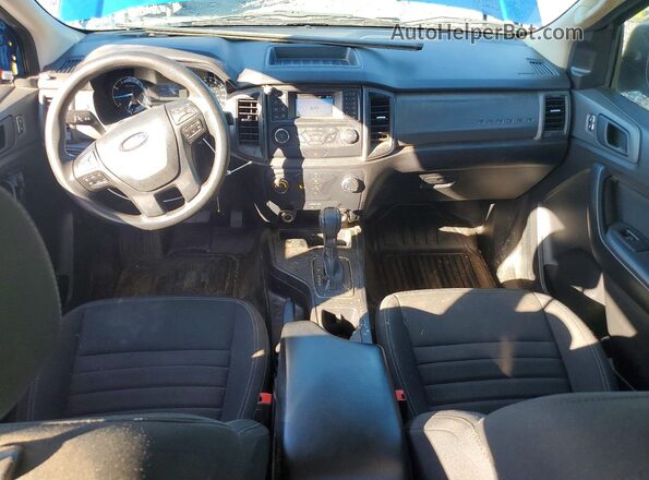 1FTER4EH4MLD88047 2021 FORD RANGER Blue Widok deski rozdzielczej