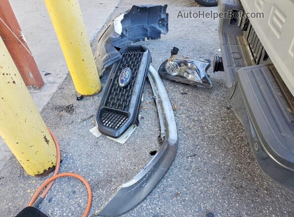 1FTER4EH4NLD41876 2022 FORD RANGER Silver Widok naklejki z numerem VIN
